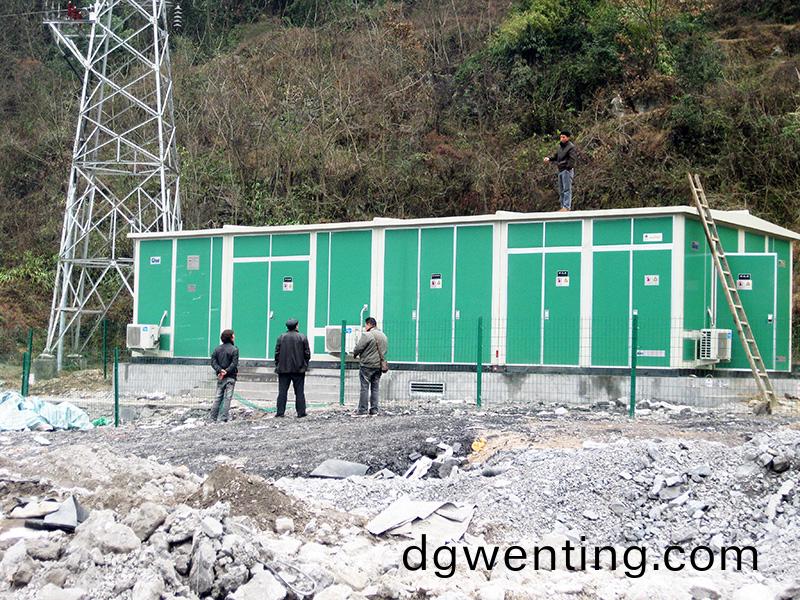 2010年三峡翻坝高速鸡公(gong)岭35KV变电站4000